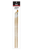 KCK PREMIUM NYLON LONG HANDLE ARTIST BRUSH - BR LH07